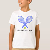 Creëer Uw eigen tennisspeler T-shirt (Voorkant)