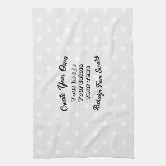 Creëer Uw eigen Theedoek (Verticaal)