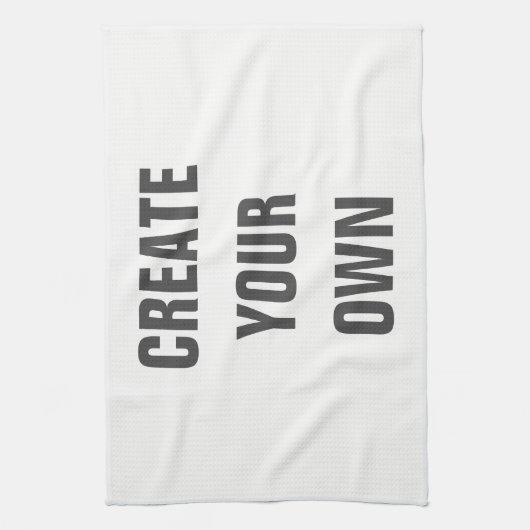 Creëer Uw eigen Theedoek (Verticaal)