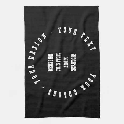 Creëer Uw eigen Theedoek (Verticaal)