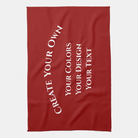 Creëer Uw eigen Theedoek (Verticaal)