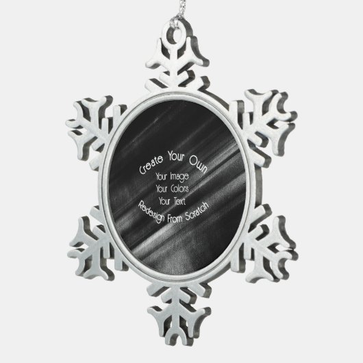 Creëer Uw eigen Tin Sneeuwvlok Ornament (Rechts)