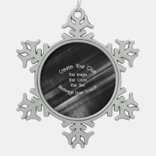 Creëer Uw eigen Tin Sneeuwvlok Ornament