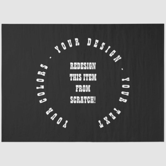 Creëer Uw eigen Tissuepapier (Voorkant)