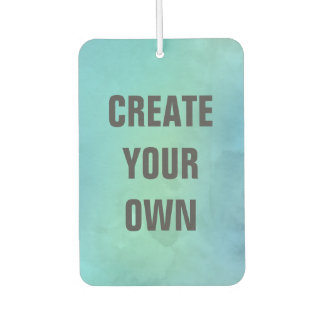 Creëer Uw Eigen Turquoise Waterverf Schilderen Luchtverfrisser