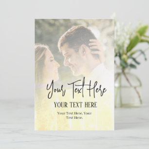 Creëer uw eigen uitnodiging