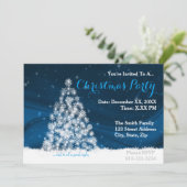 Creëer Uw eigen uitnodiging voor kerstfeest (Staand voorkant)