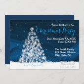 Creëer Uw eigen uitnodiging voor kerstfeest (Voorkant / Achterkant)