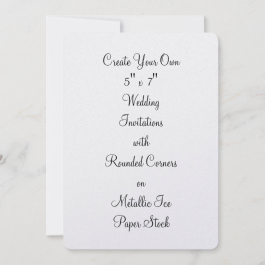 Creëer Uw Eigen Uitnodigingen 5" x 7 " van het (Voorkant)