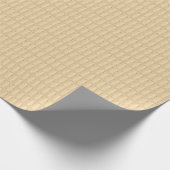 Creëer uw eigen unieke natuurlijke aangepaste hout cadeaupapier (Hoek)