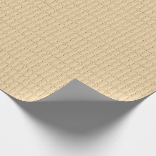 Creëer uw eigen unieke natuurlijke aangepaste hout cadeaupapier (Hoek)