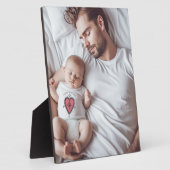 Creëer Uw eigen Vaderdag foto Fotoplaat (Zijkant)