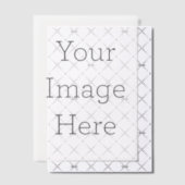 Gepersonaliseerde 12,7x17,8 Enkel Vellum Overlay (Offset (Uitnodiging))