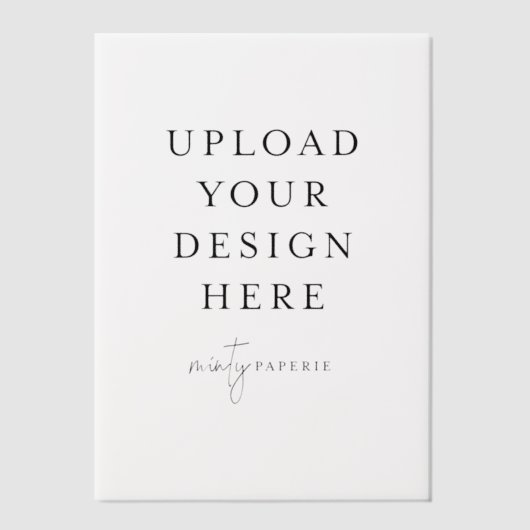 Creëer Uw eigen Vellum Uitnodigingen (Voorkant)