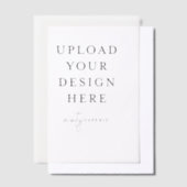 Creëer Uw eigen Vellum Uitnodigingen (Offset)