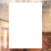 Creëer Uw eigen venster Cling Raamsticker (Vel 2)