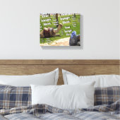 Creëer Uw eigen verbazingwekkende Sjabloon van het Canvas Afdruk (Insitu (Slaapkamer))