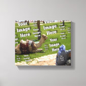 Creëer Uw eigen verbazingwekkende Sjabloon van het Canvas Afdruk (Voorkant)