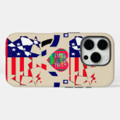 Creëer Uw eigen Verenigde Staten prachtig wonderba Case-Mate iPhone Case (Achterkant (horizontaal))