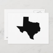Creëer Uw eigen verhuizing naar Texas kondiging Briefkaart (Voorkant / Achterkant)
