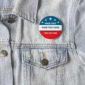 Creëer Uw eigen verkiezing Ronde Button 5,7 Cm (In situ)