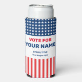 Creëer Uw eigen verkiezingscampagne Gear Cooler (Seltzer Achterkant)