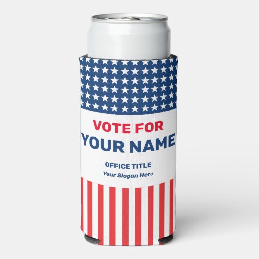 Creëer Uw eigen verkiezingscampagne Gear Cooler (Seltzer Achterkant)