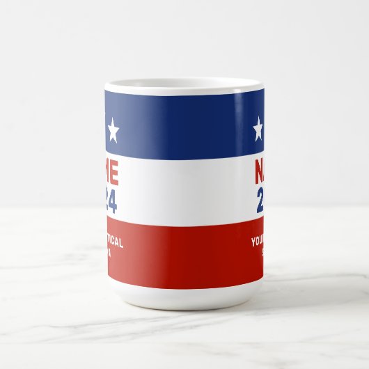 Creëer Uw eigen verkiezingscampagne Gear Mok (Center)