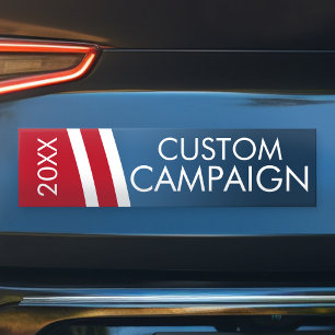 Creëer Uw eigen verkiezingsontwerp Bumpersticker