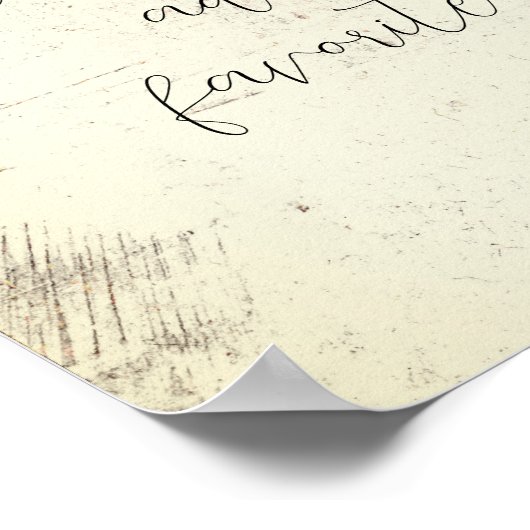 creëer uw eigen verontruste grunge  stijl poster (Hoek)