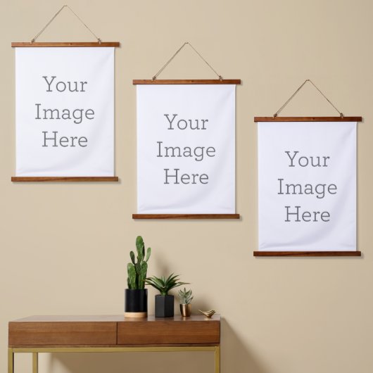 Personaliseerbare 66 x 91.4 cm Verticaal (portret), Set van 3 (Asymmetrisch)