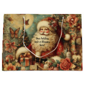 Creëer uw eigen Victoriaans kerstboterbloem Groot Cadeauzakje (Voorkant)