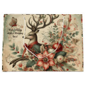 Creëer uw eigen Victoriaans kersthert Groot Cadeauzakje (Voorkant)