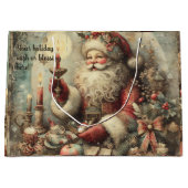 Creëer Uw eigen Victoriaans Kerstman Groot Cadeauzakje (Voorkant)