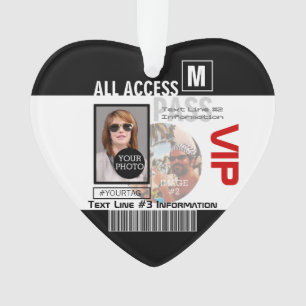 Creëer uw eigen VIP pas 8 manieren aan Personeel Ornament
