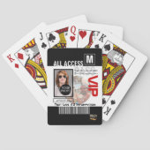 Creëer uw eigen VIP pas 8 manieren aan Personeel Speelkaarten (Achterkant)