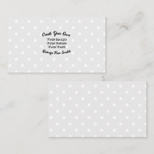 Creëer Uw eigen Visitekaartje (Voorkant / Achterkant)