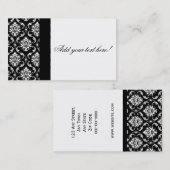 Creëer Uw eigen Visitekaartje voor schade (Voorkant / Achterkant)