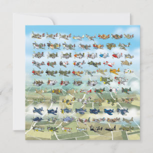 creëer uw eigen vliegtuigcaricatuur