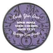 Creëer uw eigen volledig Gepersonaliseerd Hockey Puck (Voorkant)