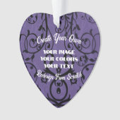 Creëer uw eigen volledig Gepersonaliseerd Ornament (voorkant)