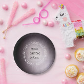 Creëer uw eigen volledig Gepersonaliseerd Papieren Bordje (Feest)