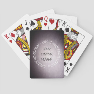 Creëer uw eigen volledig Gepersonaliseerd Pokerkaarten