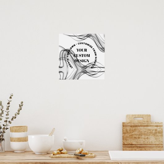 Creëer uw eigen volledig Gepersonaliseerd Poster (Keuken)