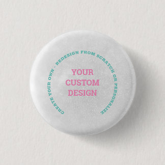 Creëer uw eigen volledig Gepersonaliseerd Ronde Button 3,2 Cm