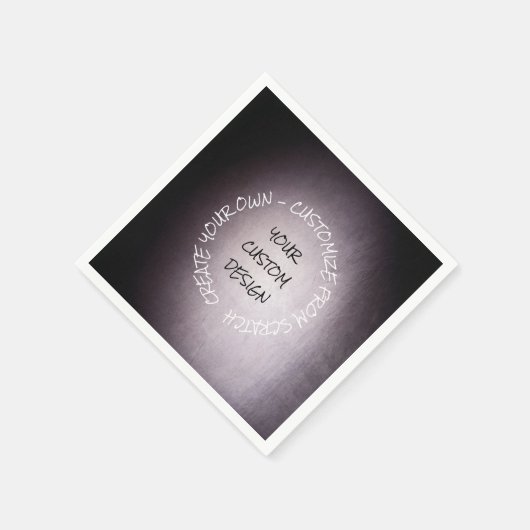 Creëer uw eigen volledig Gepersonaliseerd Servet (Hoek)