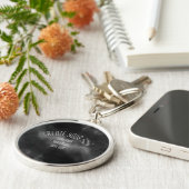 Creëer uw eigen volledig Gepersonaliseerd Sleutelhanger (Zijkant)