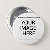 Creëer uw eigen, volledig  ronde button 7,6 cm (Voorkant /achterkant)