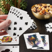 Creëer Uw eigen vuurbeker Pokerkaarten (Insitu)
