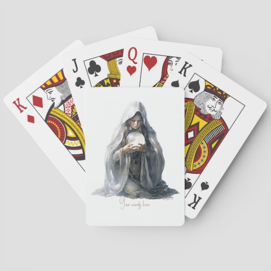 Creëer Uw eigen waarzegger Pokerkaarten (Achterkant)